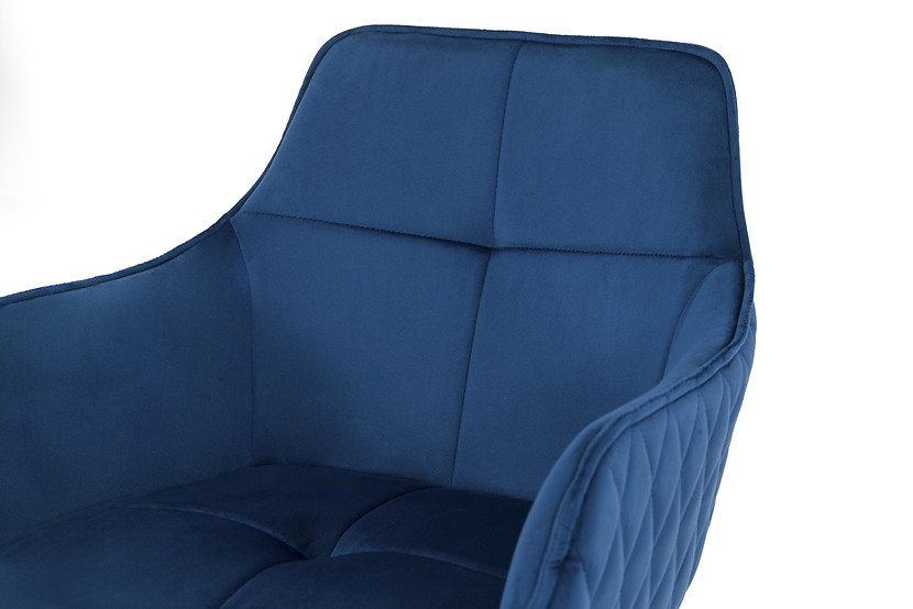 Krzesło obrotowe SC001 | Zielony | Welur 56 | Nogi czarne