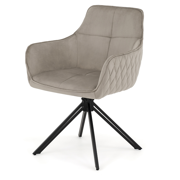 Krzesło obrotowe SC001 | Zielony | Welur 56 | Nogi czarne