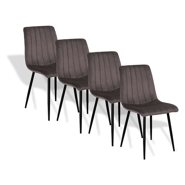 Krzesło Magnolia beżowe welur do salonu do jadalni do kuchni BEGRYF