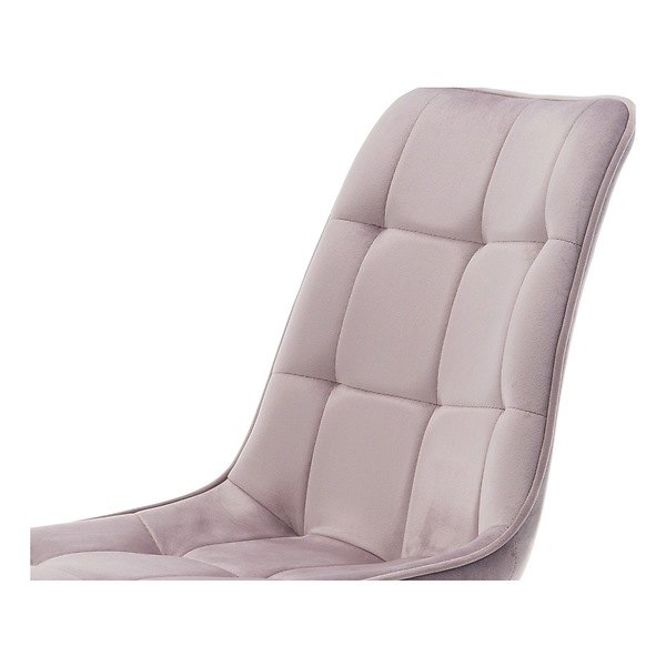 Krzesło tapicerowane welurowe CHIC velvet aksamit zielony