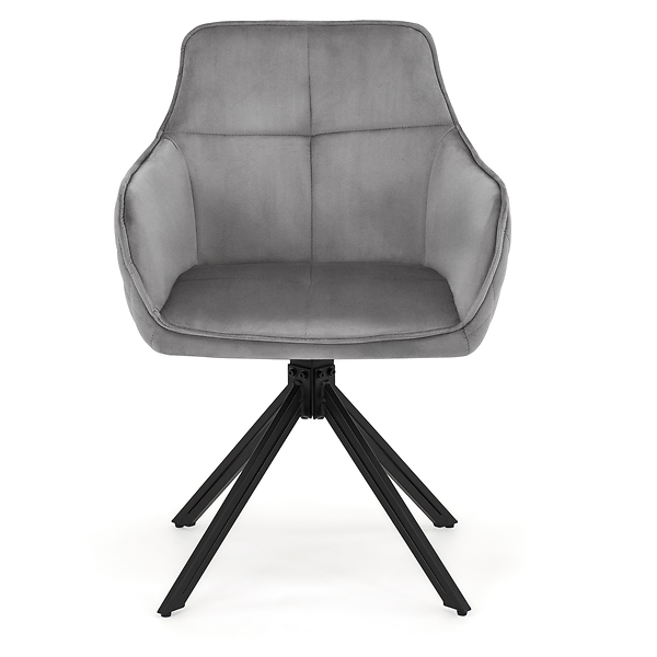 Krzesło obrotowe SC001 | Zielony | Welur 56 | Nogi czarne