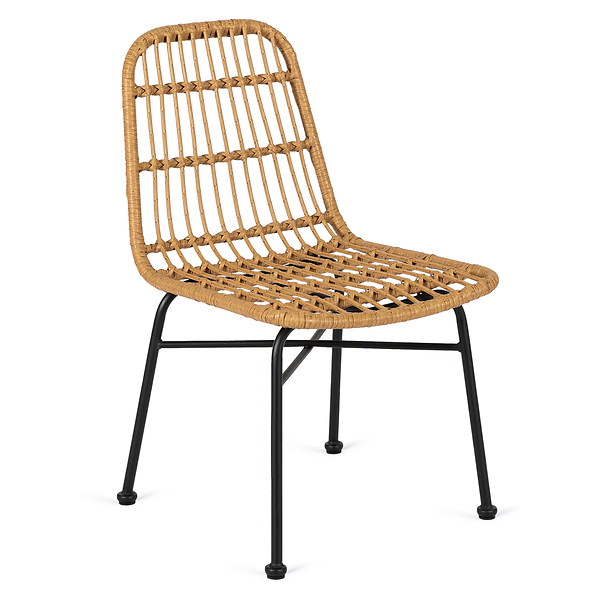 Krzesło Ogrodowe Rattanowe Skandynawskie Do Kuchni WALDI