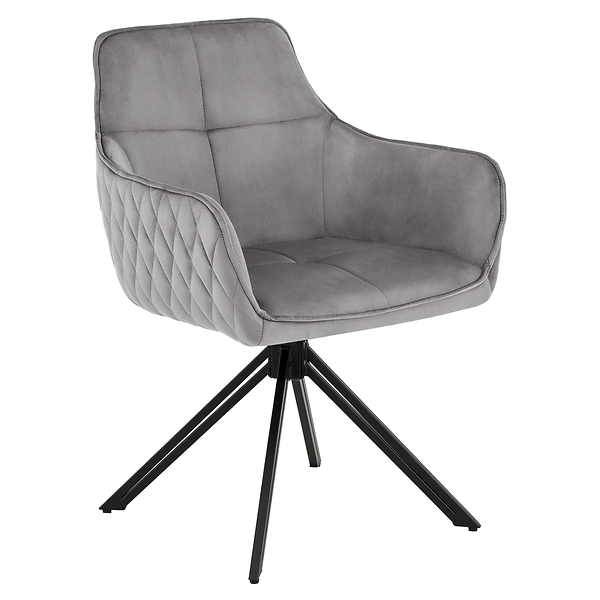 Krzesło obrotowe SC001 | Zielony | Welur 56 | Nogi czarne