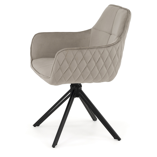 Krzesło obrotowe SC001 | Zielony | Welur 56 | Nogi czarne