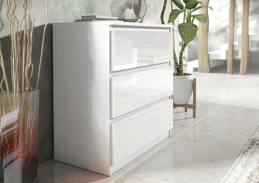 Komoda 3 szuflady kaszmir