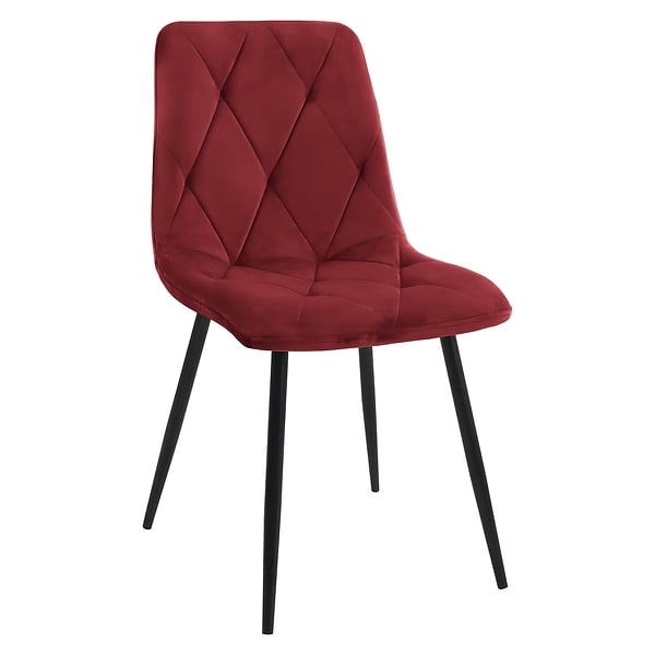 Krzesło Storczyk ciemno niebieskie welur do salonu do jadalni  Begryf