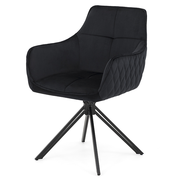 Krzesło obrotowe SC001 | Zielony | Welur 56 | Nogi czarne