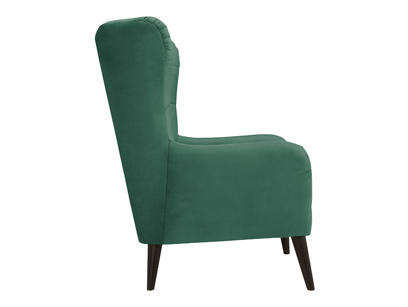 Fotel uszak Casey plecionka beżowy