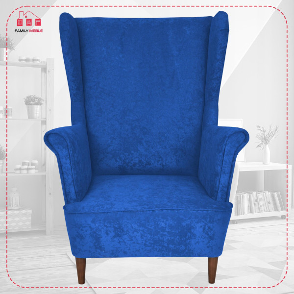 Fotel uszak z podnóżkiem MAX Family Meble