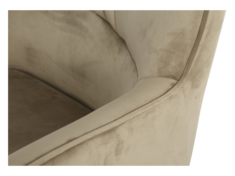 Fotel uszak Samon granatowy