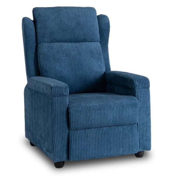 Fotel Rozkładany Wypoczynkowy Uszak Do Salonu Do Spania Szary SPENCER