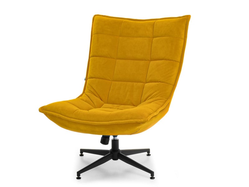 Turkusowy Welurowy Fotel Obrotowy Do Salonu