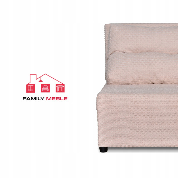 Fotel rozkładany funkcja spania KIMO pojemnik pościel Family Meble czarny