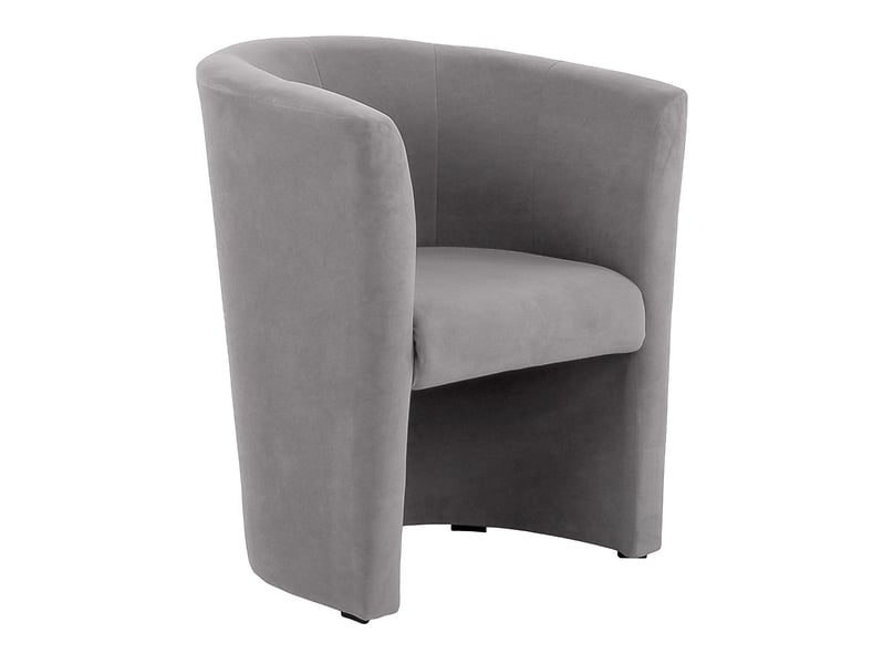 Fotel Orion welurowy granatowy