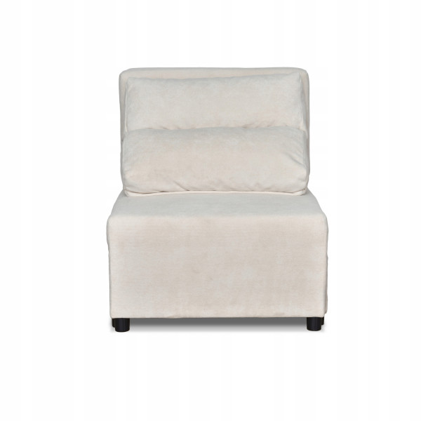 Fotel rozkładany z funkcja spania KIMO pojemnik na pościel Ramona c. szary