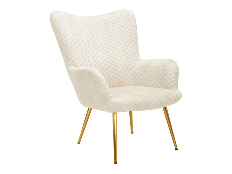 Fotel kubełkowy Thea beżowy