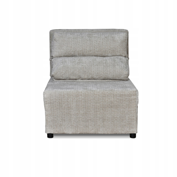 Fotel rozkładany z funkcja spania KIMO pojemnik na pościel Ramona c. szary