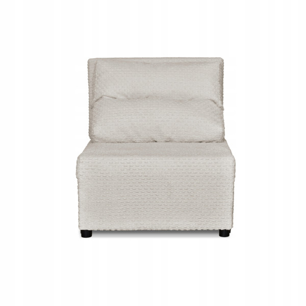 Fotel rozkładany funkcja spania KIMO pojemnik pościel Family Meble czarny