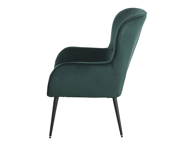 Fotel uszak Samon granatowy