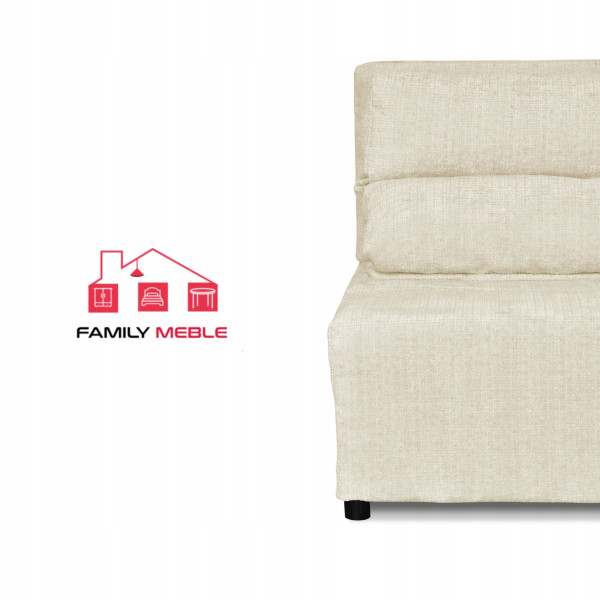 Fotel rozkładany z funkcja spania KIMO pojemnik na pościel Ramona c. szary