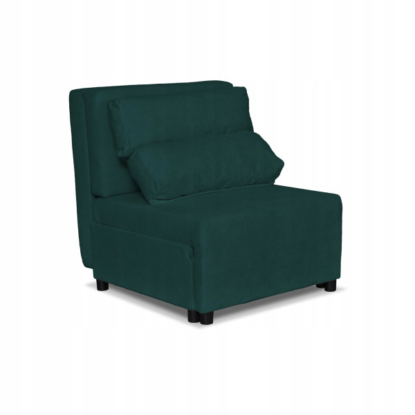 Fotel rozkładany z funkcja spania KIMO pojemnik na pościel Ramona c. szary