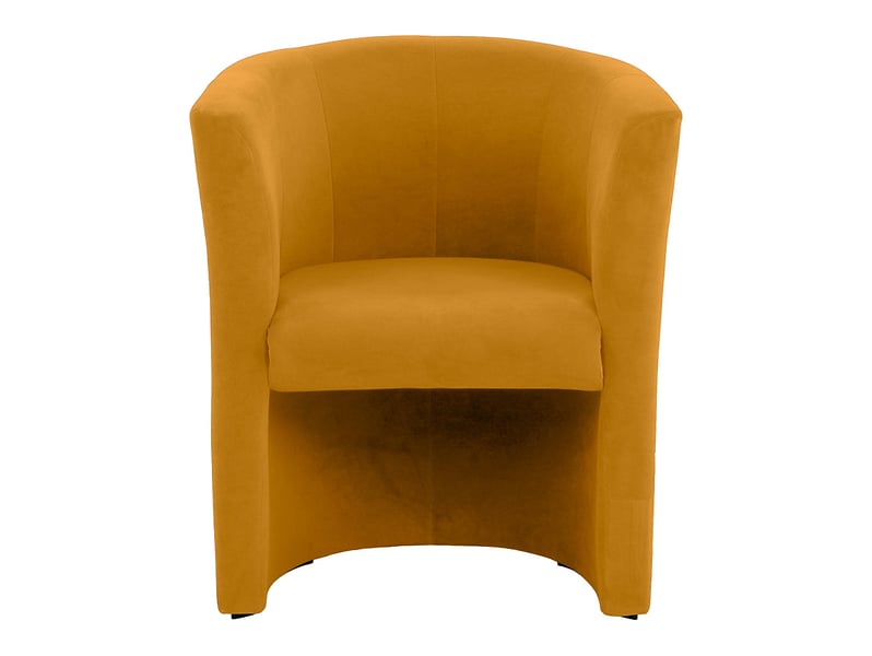 Fotel Orion welurowy granatowy