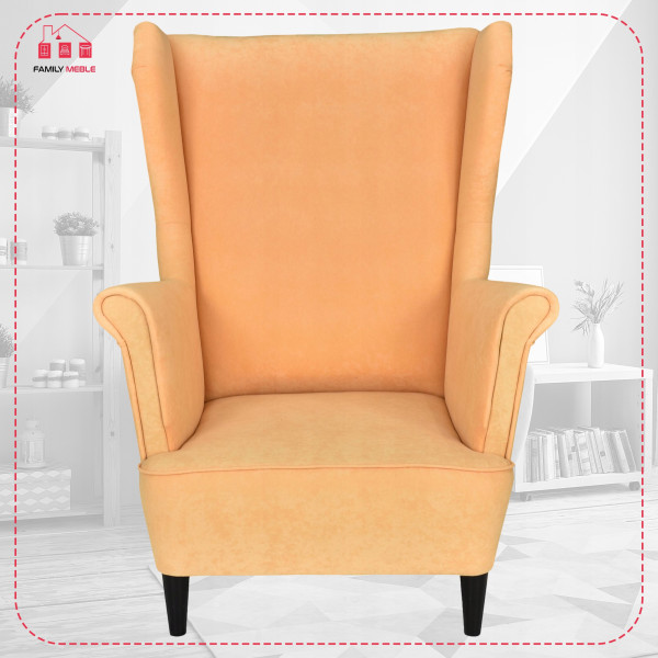 Fotel uszak z podnóżkiem MAX Family Meble