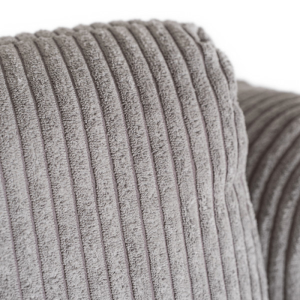 Fotel Rozkładany Wypoczynkowy Uszak Do Salonu Do Spania Szary SPENCER