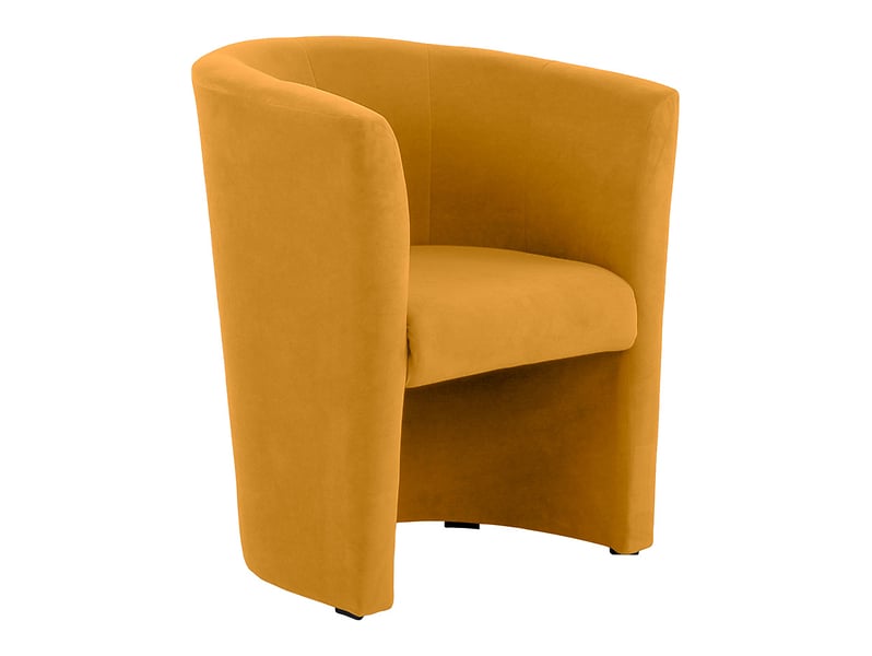 Fotel Orion welurowy granatowy