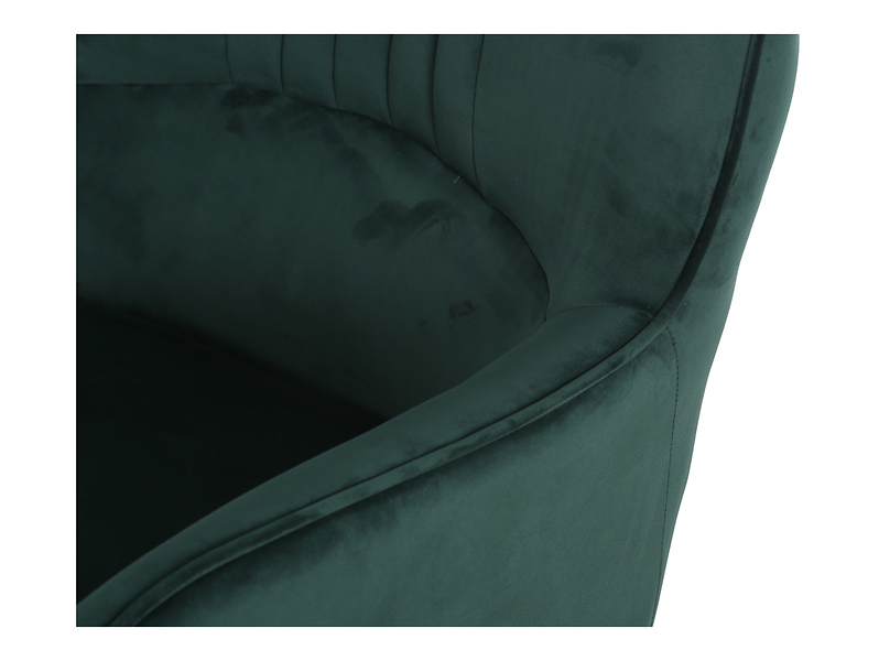 Fotel uszak Samon granatowy