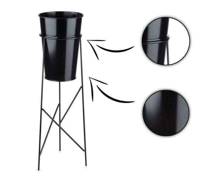 Stojak z osłonką na kwiaty