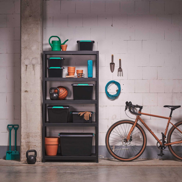 Pojemnik Pudło Plastikowe Z Pokrywą Eco Zamykane 12,5 L