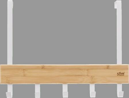 Wieszak na drzwi Natureo 5 uchwytów