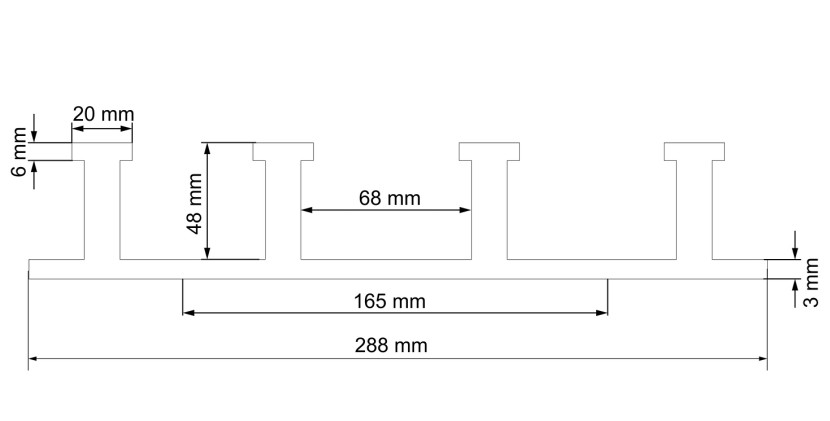 Wieszak na ubrania ścienny metalowy złoty do przedpokoju łazienki kuchni