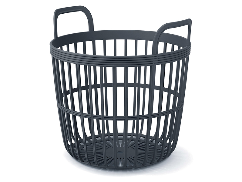 Kosz duży Zoe 41,9 cm czarny