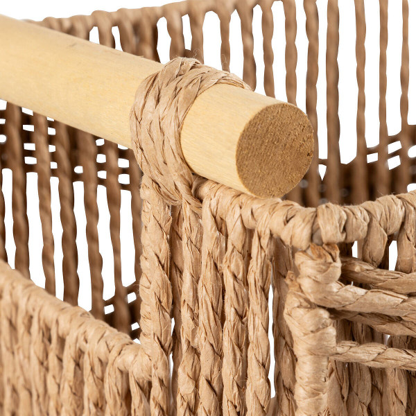 Kosze 3 szt. plecione ze sznurka Gina