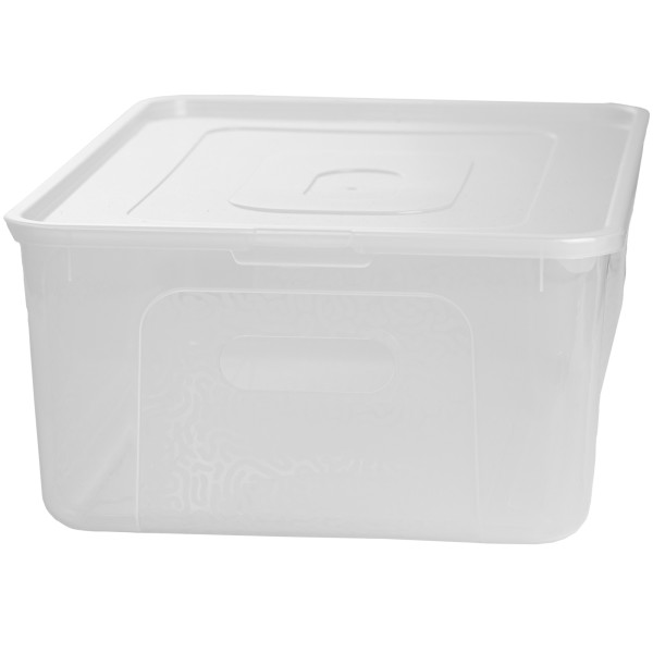 Pojemnik Plastikowy Z Pokrywą Pudełko Plastikowe 39x26x13,4