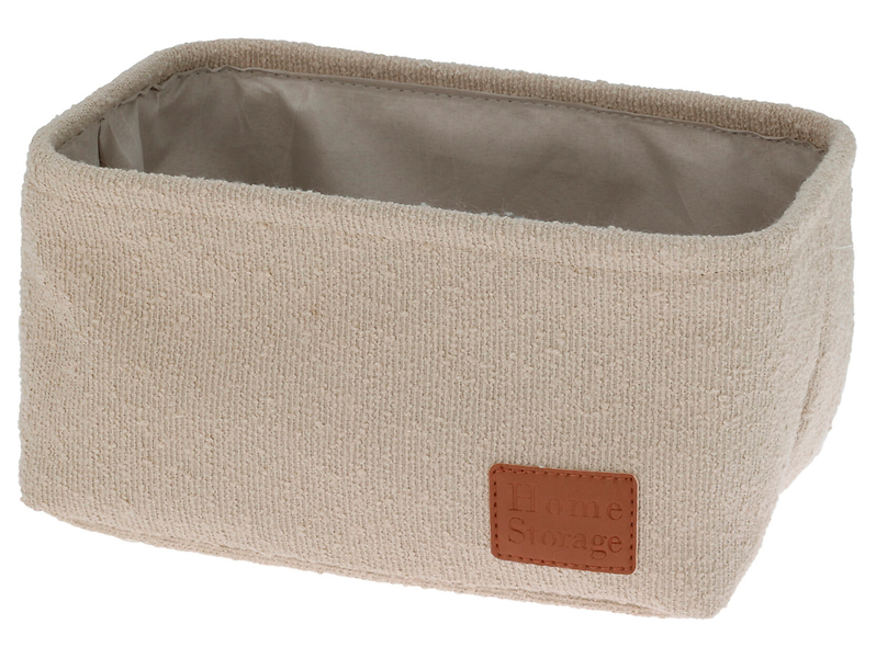 Zestaw 3 koszy boucle cappuccino