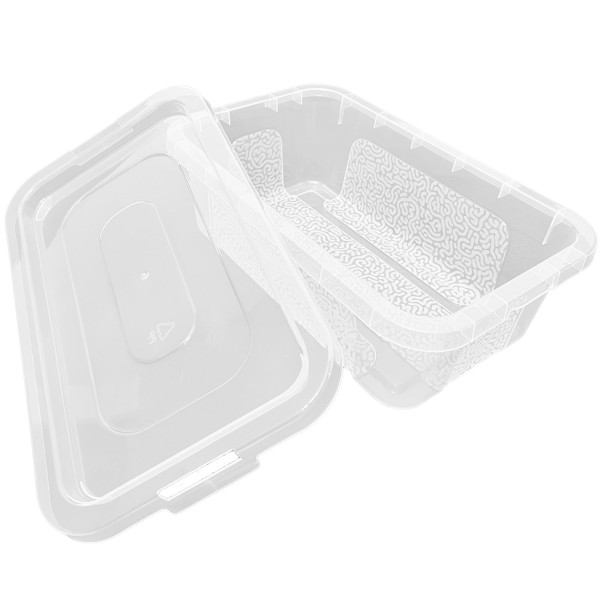 Pojemnik Pudło Plastikowe Z Pokrywą Zamykane 4,5 L