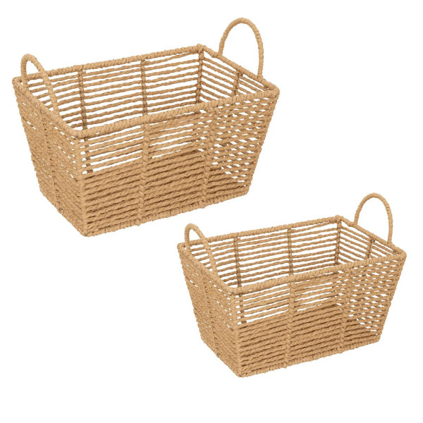 Kosz dekoracyjny 2 szt. INTERCCIATO