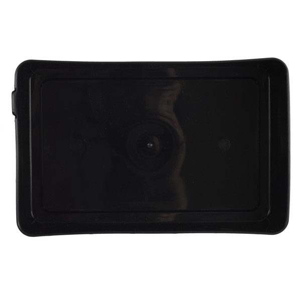 Zestaw 7 ORGANIZERÓW czarne/czerwone z tworzywa