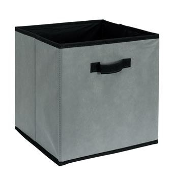 Pudełko do regału Stori szare/ czarne