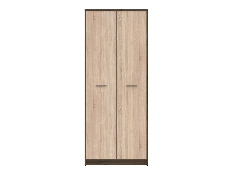 Szafa dwudrzwiowa Nepo Plus 80 cm dąb sonoma/biały