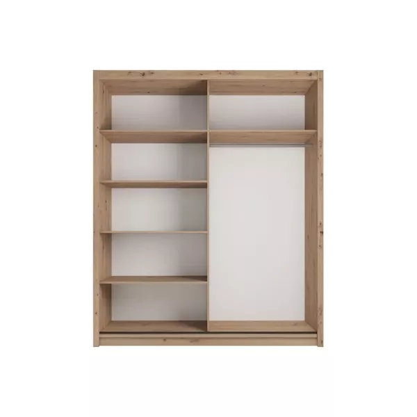 Szafa Paula II 120 Przesuwna dwudrzwiowa z lustrem