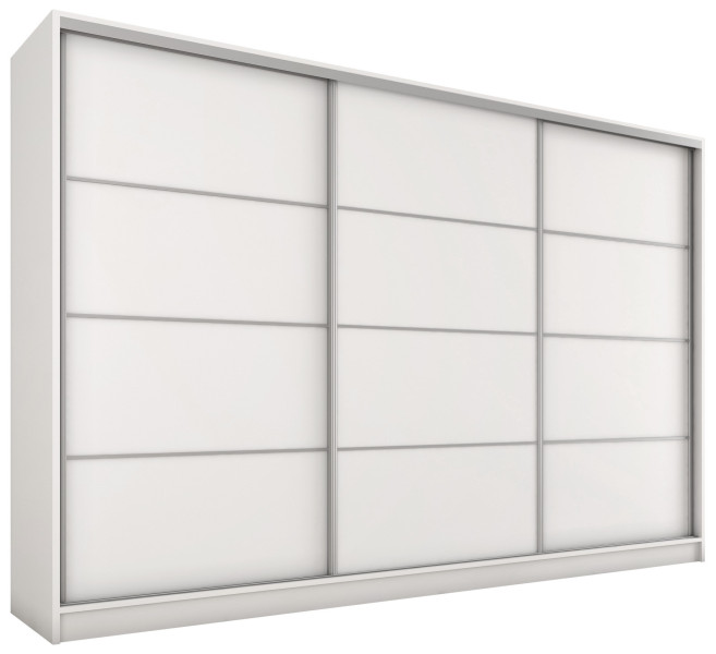 Szafa przesuwna 280 cm TOP grafit