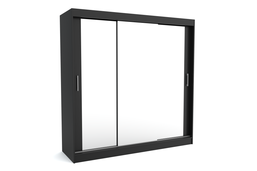 Szafa garderoba przesuwna WINDSOR 200 DAVID CZARNY