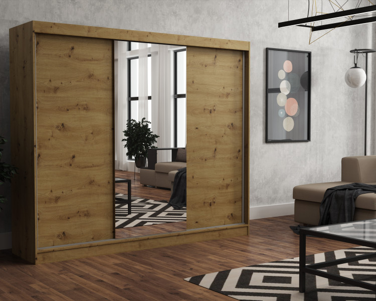 Szafa garderoba przesuwna BRENT 250 JOHN SONOMA