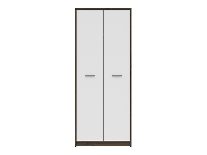 Szafa dwudrzwiowa Nepo Plus 80 cm dąb sonoma/biały