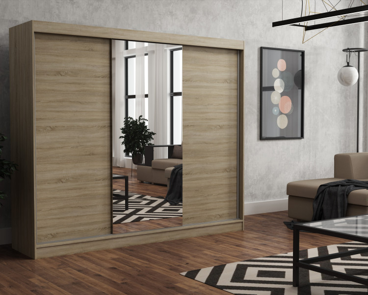 Szafa garderoba przesuwna BRENT 250 JOHN SONOMA