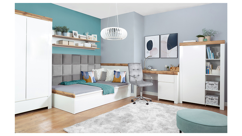 Szafa dwudrzwiowa Holten 106 cm dąb waterford